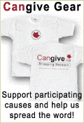 New Cangive Gear.  All profits to charity.